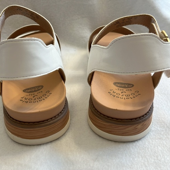 Dr Scholl’s white wedge sandle - Picture 7 of 12